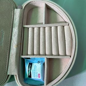 Genuine Leather Travel Jewelry case- Used
